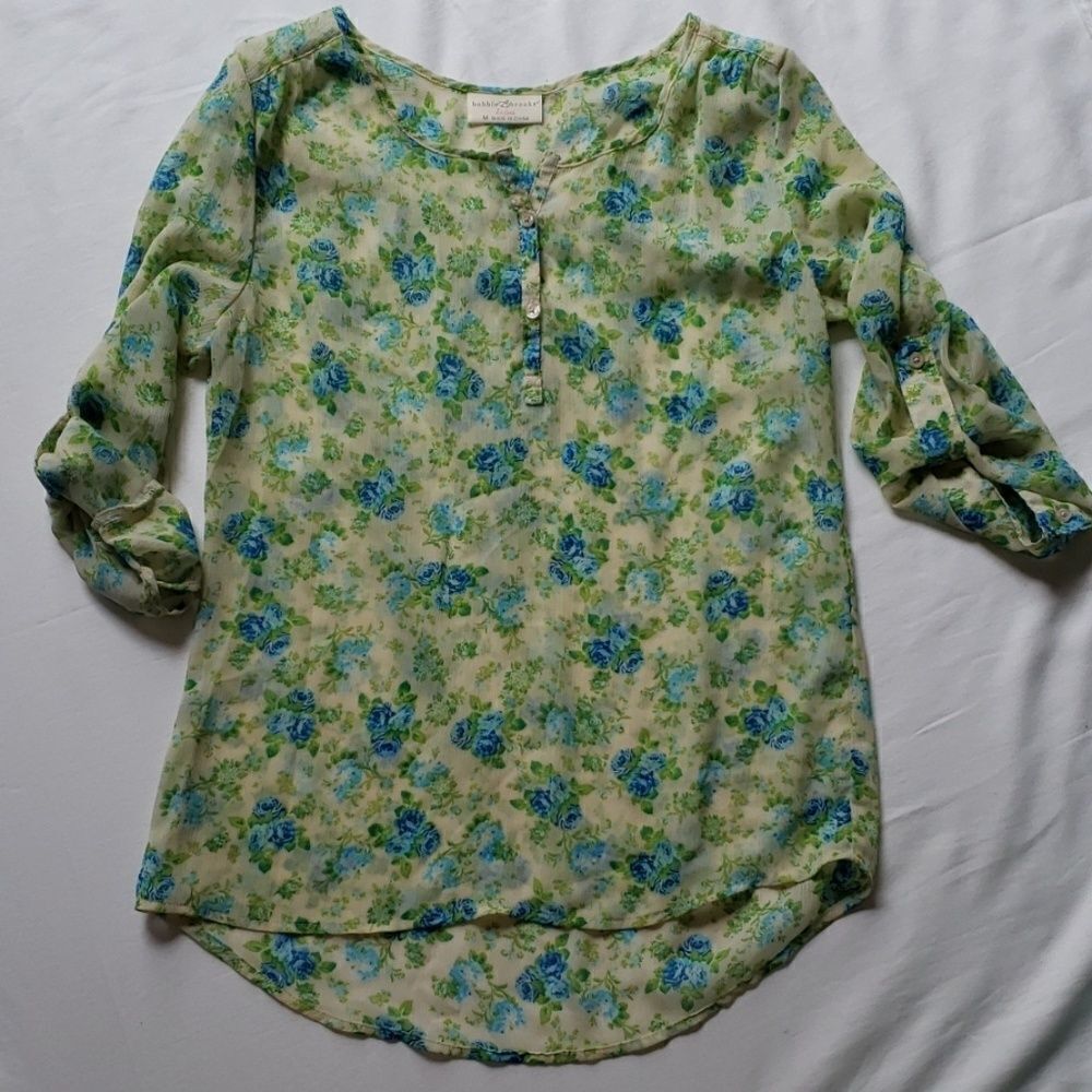 Spring floral blouse - Picture 2 of 3